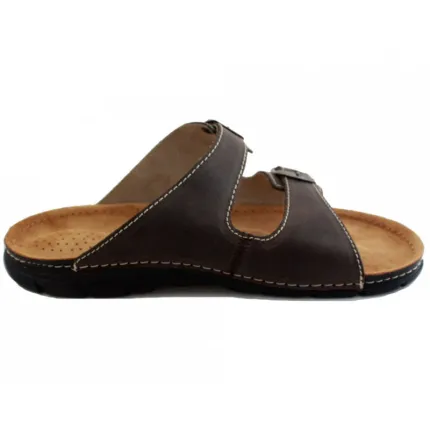 Чоловічі ортопедичні тапочки для проблемних ніг OrtoMed 3027 011-P78, зображення 3