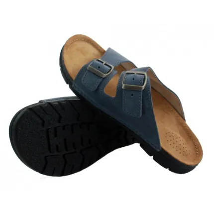 Чоловічі ортопедичні тапочки для проблемних ніг OrtoMed 3027 011-P67