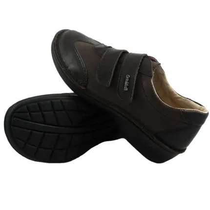 Жіночі ортопедичні напівчеревики для проблемних ніг OrtoMed 3742 012-P154-P78