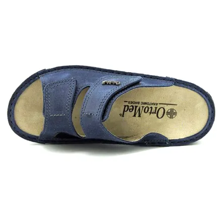 Жіночі ортопедичні тапочки для проблемних ніг OrtoMed 3701 012-P67-T77, зображення 6