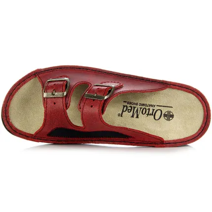 Жіночі ортопедичні тапочки для проблемних ніг OrtoMed 3718 012-P84-T77, зображення 5