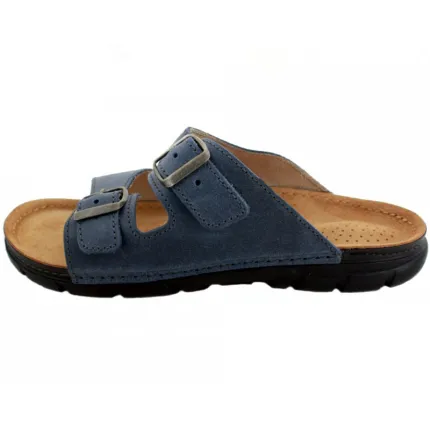 Чоловічі ортопедичні тапочки для проблемних ніг OrtoMed 3027 011-P67, зображення 2