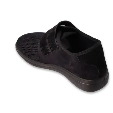 Напівчеревики чоловічі діабетичні для проблемних ніг Dr Orto System 074M004 чорні, Колір: Чорний, Розмір чоловічого взуття: 45, зображення 3