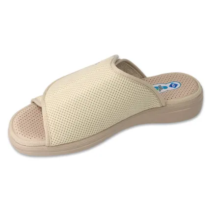 Тапочки жіночі діабетичні для проблемних ніг Dr Orto System 078D003 бежеві, Колір: Бежевий, Розмір жіночого взуття: 36, зображення 2