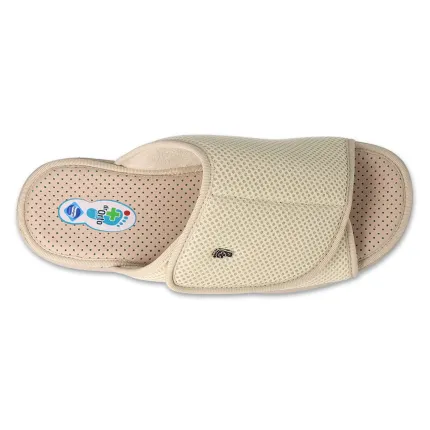 Тапочки жіночі діабетичні для проблемних ніг Dr Orto System 078D003 бежеві, Колір: Бежевий, Розмір жіночого взуття: 36, зображення 4