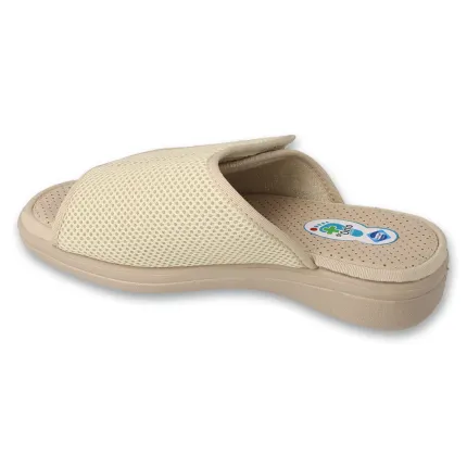 Тапочки жіночі діабетичні для проблемних ніг Dr Orto System 078D003 бежеві, Колір: Бежевий, Розмір жіночого взуття: 36, зображення 3