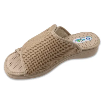 Тапочки женские диабетические для проблемных ног Dr Orto System 078D004 темно бежевые, Цвет: Темно бежевий, Размер женской обуви: 39, изображение 2