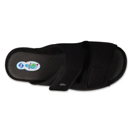 Тапочки чоловічі діабетичні для проблемних ніг Dr Orto System 083M001 чорні, Колір: Чорний, Розмір чоловічого взуття: 45, зображення 4