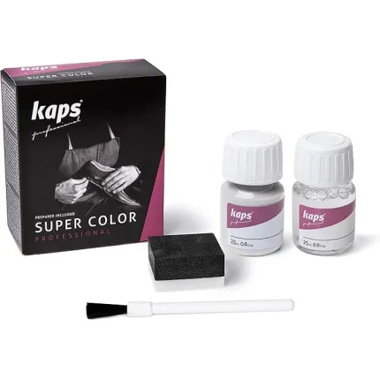 Фарба для гладкої шкіри та засіб для підготовки до фарбування Kaps Super Color Preparer 25 ml, Колір: 101, зображення 2