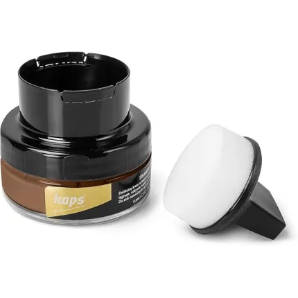 Делікатний крем для взуття Kaps Delicate Cream 50 ml, з аплікатором, Колір: 109, зображення 2