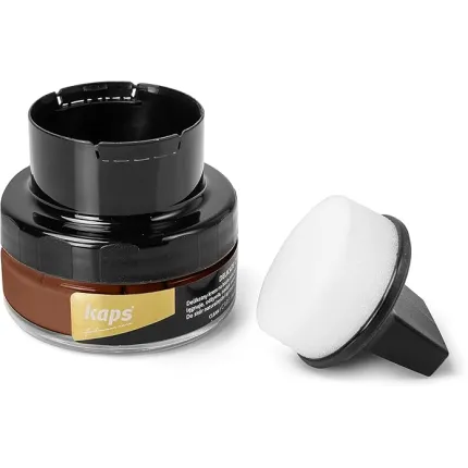 Делікатний крем для взуття Kaps Delicate Cream 50 ml, з аплікатором, Колір: 127, зображення 2