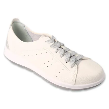 Кросівки жіночі діабетичні Dr Orto Casual 156D024 білі з сірим, Колір: Білий з сірим, Розмір жіночого взуття: 38