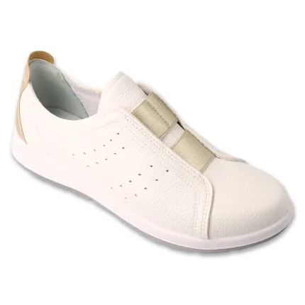 Кросівки жіночі діабетичні Dr Orto Casual 156D027 білі з бежевим, Колір: Білий з бежевим, Розмір жіночого взуття: 39