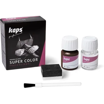 Фарба для гладкої шкіри та засіб для підготовки до фарбування Kaps Super Color Preparer 25 ml, Колір: 180, зображення 2