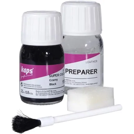 Фарба для гладкої шкіри та засіб для підготовки до фарбування Kaps Super Color Preparer 25 ml, Колір: 138