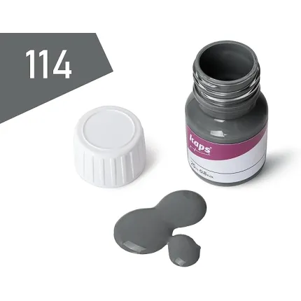 Фарба для гладкої шкіри та засіб для підготовки до фарбування Kaps Super Color Preparer 25 ml, Колір: 114