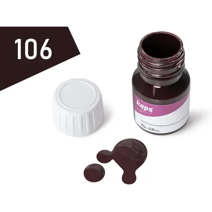 Фарба для гладкої шкіри та засіб для підготовки до фарбування Kaps Super Color Preparer 25 ml, Колір: 106