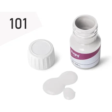 Фарба для гладкої шкіри та засіб для підготовки до фарбування Kaps Super Color Preparer 25 ml, Колір: 101