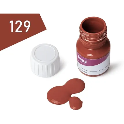Фарба для гладкої шкіри та засіб для підготовки до фарбування Kaps Super Color Preparer 25 ml, Колір: 129