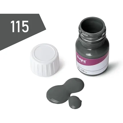 Фарба для гладкої шкіри та засіб для підготовки до фарбування Kaps Super Color Preparer 25 ml, Колір: 115