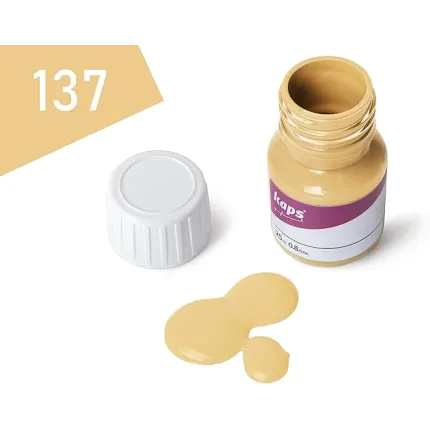 Фарба для гладкої шкіри та засіб для підготовки до фарбування Kaps Super Color Preparer 25 ml, Колір: 137