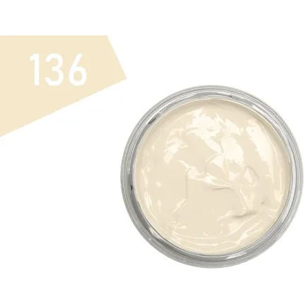 Делікатний крем для взуття Kaps Delicate Cream 50 ml, з аплікатором, Колір: 136