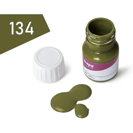Фарба для гладкої шкіри та засіб для підготовки до фарбування Kaps Super Color Preparer 25 ml, Колір: 134