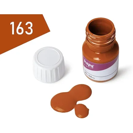 Фарба для гладкої шкіри та засіб для підготовки до фарбування Kaps Super Color Preparer 25 ml, Колір: 163