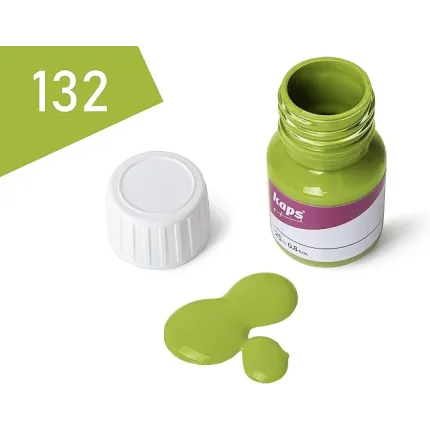 Фарба для гладкої шкіри та засіб для підготовки до фарбування Kaps Super Color Preparer 25 ml, Колір: 132