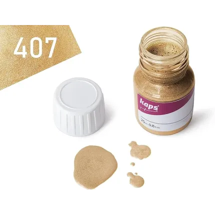 Фарба для гладкої шкіри та засіб для підготовки до фарбування Kaps Super Color Preparer 25 ml, Колір: 407