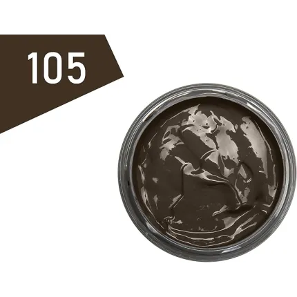 Делікатний крем для взуття Kaps Delicate Cream 50 ml, з аплікатором, Цвет: 105