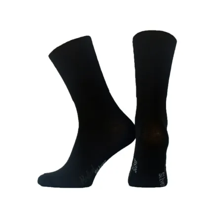 Діабетичні медичні шкарпетки зі сріблом FootMate Medical Silver, Тип шкарпеток: Високі, Розмір шкарпеток: 45/46, Колір шкарпеток: Чорний