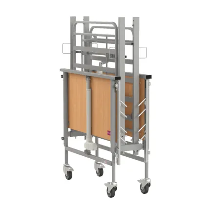 Ліжко реабілітаційне RehaBed Taurus 2, стандарт, металеве SIL - бук, зображення 3