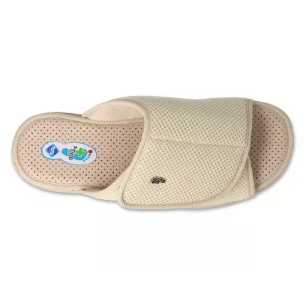 Тапочки женские диабетические для проблемных ног Dr Orto System 078D003 бежевые, Цвет: Бежевый, Размер женской обуви: 38, изображение 4