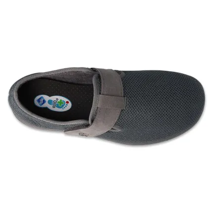 Туфлі чоловічі діабетичні для проблемних ніг Dr Orto System 080M001 сірі, Колір: Сірий, Розмір чоловічого взуття: 45, зображення 4