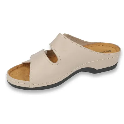 Шльопанці жіночі діабетичні INBLU 158D104 бежеві, Колір взуття: Бежевий, Розмір жіночого взуття: 37, зображення 2