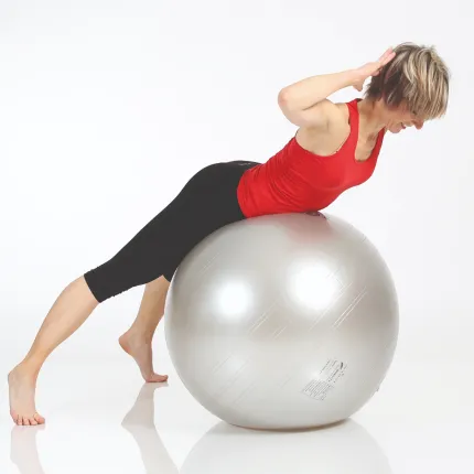 Фітбол TOGU Powerball ABS - 65 см (срібний), зображення 4