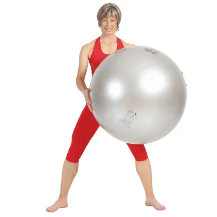 Фитбол TOGU Powerball ABS – 55 см (серебряный)