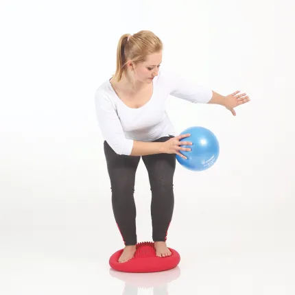 Балансувальна подушка Togu Dynair Ballkissen Senso 33 см (червона), зображення 3