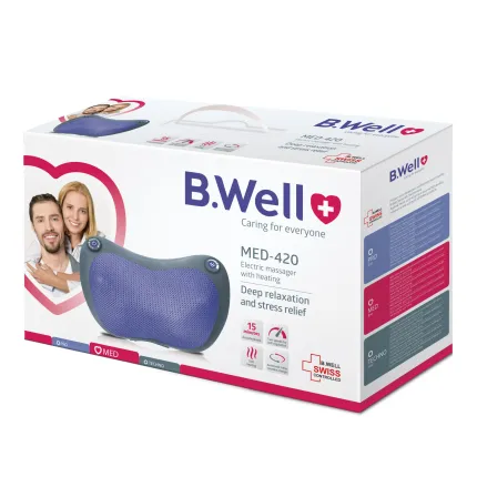 Електричний масажер з підігрівом B.Well MED-420, зображення 10