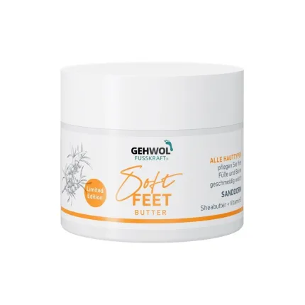 Мягкий крем для ног с облепихой GEHWOL FUSSKRAFT Soft Feet, 50 мл, лимитированная серия