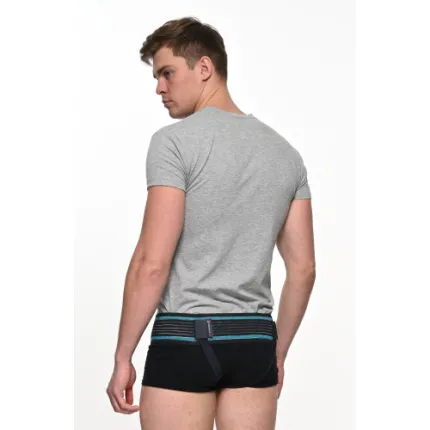 Бандаж для пахової грижі Реабілітімед Comfort ГР-3П, Колір: Графіт, Розмір: L, зображення 2