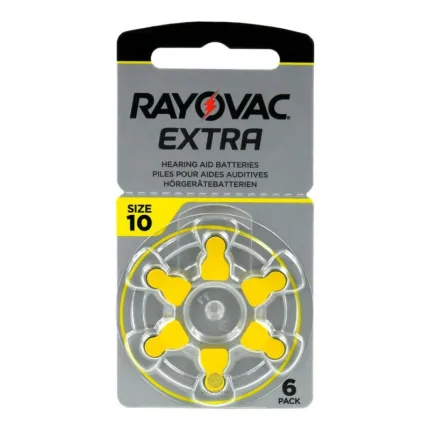Батарейки для слухових апаратів Rayovac Extra №10 (PR70)