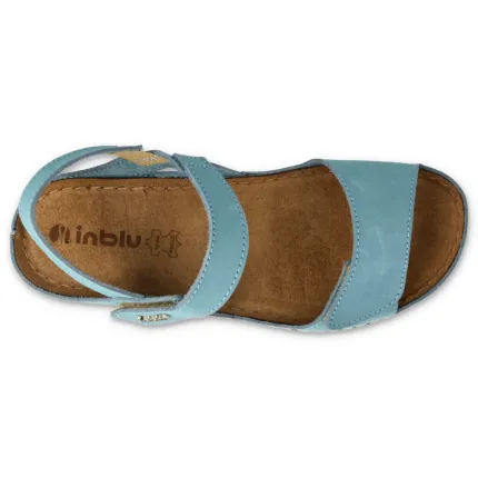 Сандали женские диабетические Inblu 158D186 голубые, Цвет: Голубой, Размер женской обуви: 37, изображение 3