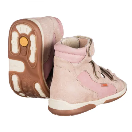 Дитячі ортопедичні сандалі для дівчаток Memo Agnes 1JB Pink, Розмір дитячого взуття: 22, зображення 2