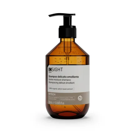 Шампунь для завершения технических процедур Insight Intech Gentle Emollient, стеклянная бутылка, 350 ml