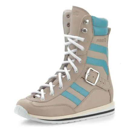 Ботинки ортопедические для детей с ДЦП Memo Sprint Синий нубук, Размер детской обуви: 32, изображение 3