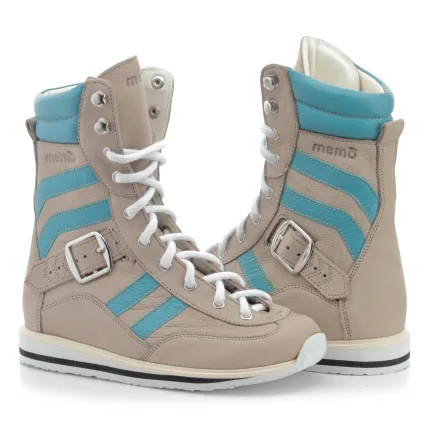 Ботинки ортопедические для детей с ДЦП Memo Sprint Синий нубук, Размер детской обуви: 32