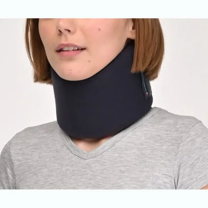 Бандаж для шиї напівжорсткий Реабілітімед ОРТЕЗ-2В-1 COMFORT, Высота: 90 мм, Цвет: Графит, Размер: M, изображение 2