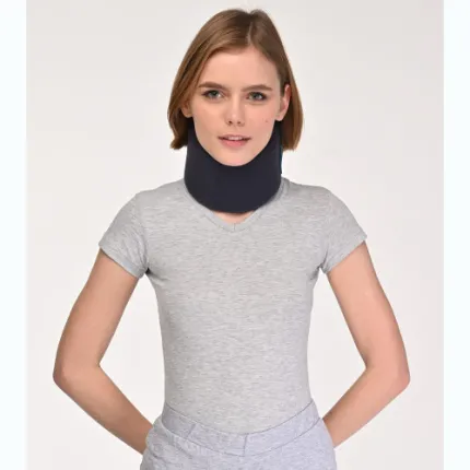 Бандаж для шиї напівжорсткий Реабілітімед ОРТЕЗ-2В-1 COMFORT, Висота: 110 мм, Колір: Графіт, Розмір: L